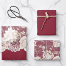 Recherche de dentelle blanche papier cadeau Chic