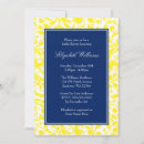 Recherche de blue and yellow invitations Jaune