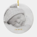Recherche de de de houx ornements Premier noël de bébé