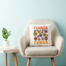 Recherche de flower power coussins Floral