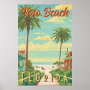 Recherche de la floride posters Plage de palmiers