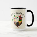 Recherche de style campagnard tasses Coq