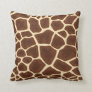 Recherche de peau de girafe coussins Jungle