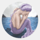 Recherche de lumière lune autocollants Océan