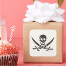 Recherche de crâne et épées croisées autocollants Pirates