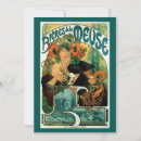 Recherche de alphonse mucha invitations Vintage