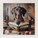 Recherche de chien de chasse puzzles Dog