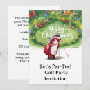 Recherche de vert de golf invitations Golfeur