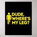 Recherche de jambe posters Amputé