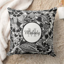 Recherche de mehndi coussins Motif
