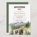 Recherche de woodland bear invitations Camping