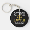 Recherche de avocat drôle porteclés Retraité