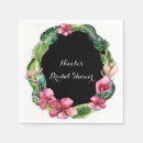 Recherche de fleurs tropicales serviettes Anniversaire