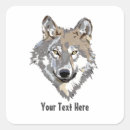 Recherche de loup gris autocollants Animal