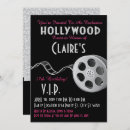 Recherche de de hollywood anniversaire invitations Film