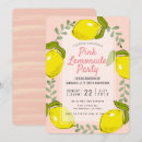 Recherche de motif de fruit invitations Jaune