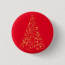 Recherche de arbre de noël badges Rouge