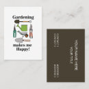 Recherche de outils de jardin cartes visite Jardinier