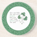 Recherche de shamrock dessous de verres Irlande