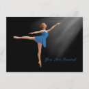 Recherche de danse 11x16 invitations Ballet