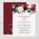 Recherche de navy blue flowers invitations Aquarelle