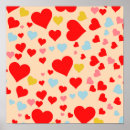 Recherche de motif coloré simple posters Pour elle