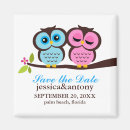 Recherche de rose de hibou magnets Hiboux