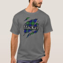 Recherche de clan mackay tshirts Tartan