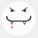 Recherche de crocs de vampire autocollants Halloween