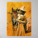 Recherche de vintage cowgirl art Wild west