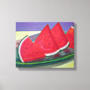 Recherche de pastèque impressions sur toile Peinture