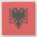Recherche de albanie dessous de verres Drapeau de l'albanie
