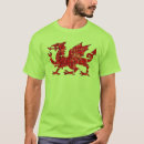 Recherche de drapeau pays galles tshirts Dragon