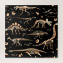 Recherche de fossiles puzzles Vintage