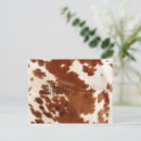Recherche de peau de vache cartes postales Brun