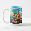 Recherche de paysage urbain tasses Bateaux
