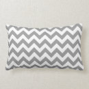 Recherche de rayures grises et blanches coussins Chevron