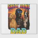Recherche de grands danois papier cadeau Chien