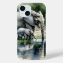 Recherche de éléphants de bébé iphone coques Aquarelle