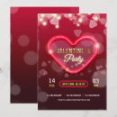 Recherche de vintage valentine invitations Rouge