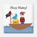 Recherche de bateaux de pirate magnets Amusant