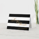 Recherche de rayures noires et blanches vœux cartes Pour tous