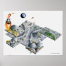 Recherche de structure posters Futuriste