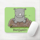 Recherche de rhinoceros tapis souris Safari