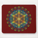Recherche de fleur mandala tapis souris Fleur de vie
