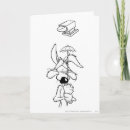 Recherche de coyote vœux cartes Loney toon