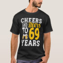 Recherche de fabriqué dans les années 69 tshirts Vieux