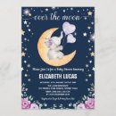 Recherche de star baby shower invitations Lune de croissant