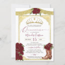 Recherche de maroon quinceanera invitations Rouge