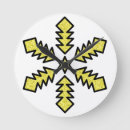 Recherche de flocons de neige horloges Froid